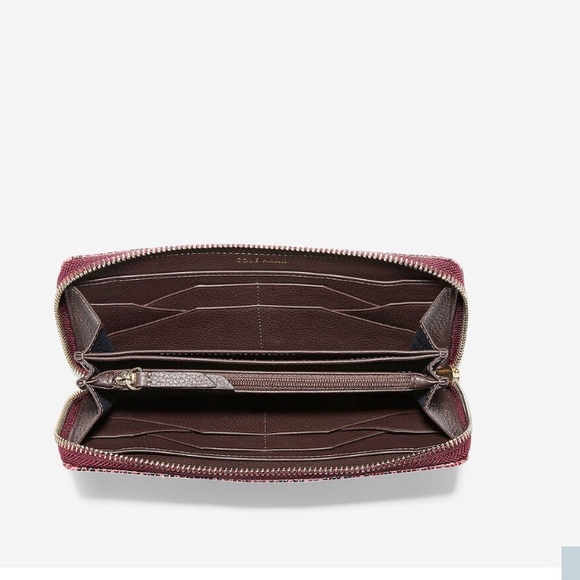 Cole Haan Large Snakeprint Wallet - Picture 2 of 6